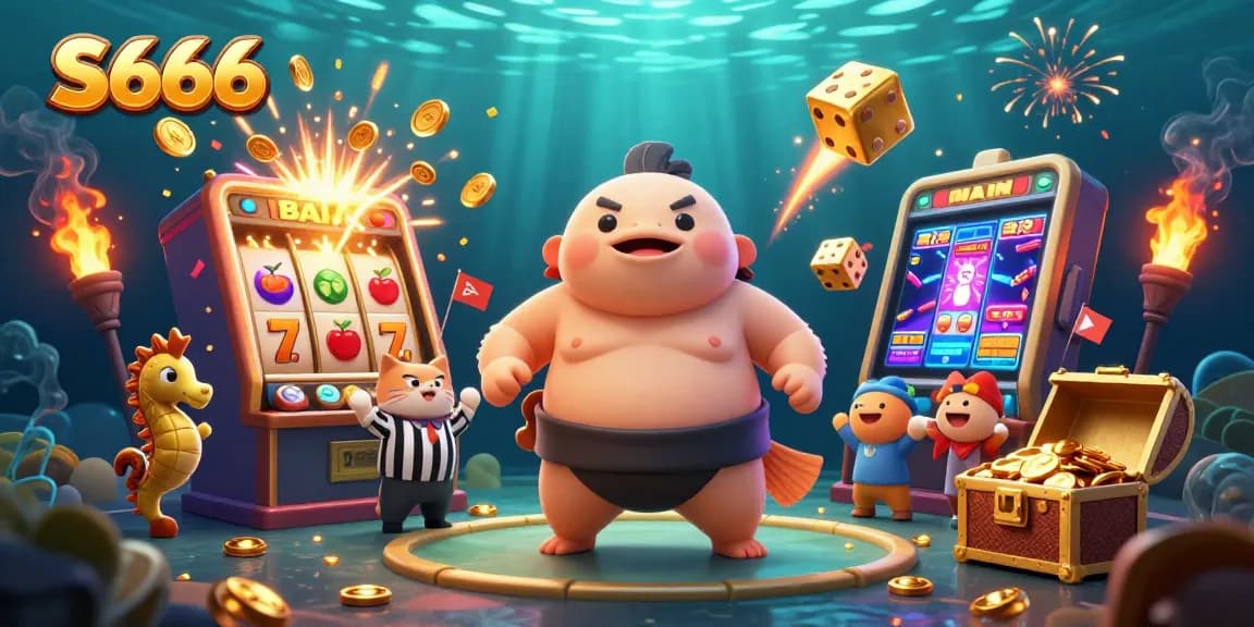 Experience thrilling moments with S666 in an exciting underwater casino world full of fun.