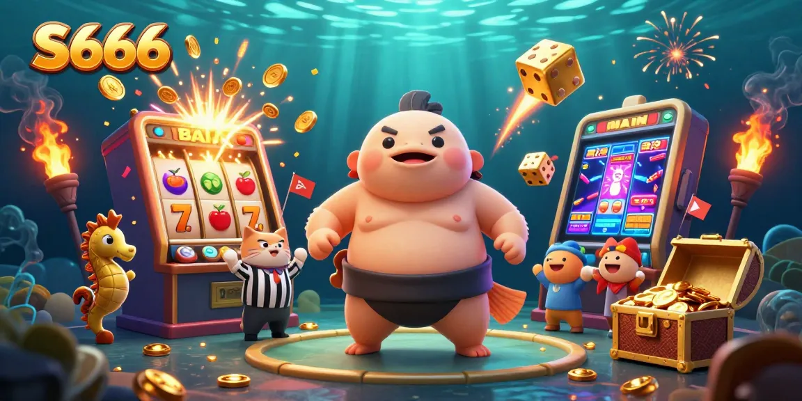 Experience thrilling moments with S666 in an exciting underwater casino world full of fun.