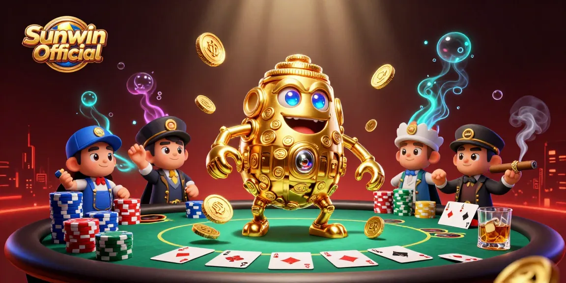 Engage with Sunwin Official by enjoying thrilling poker games at an immersive online casino.