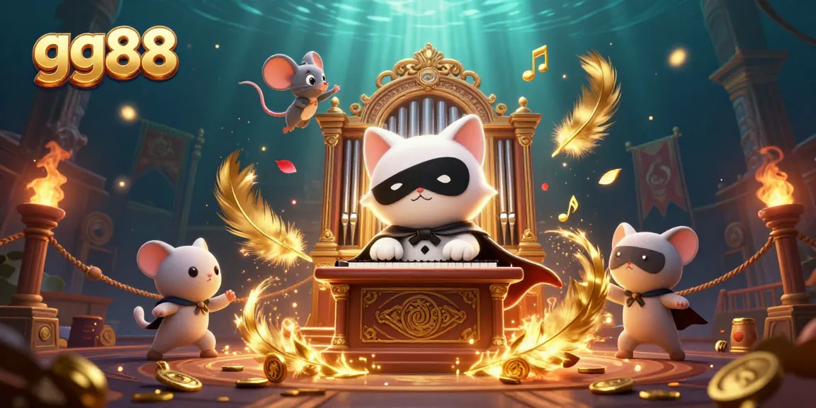 Experience thrilling gameplay at gg88 with casino elements and enchanting characters in a vibrant 3D scene.