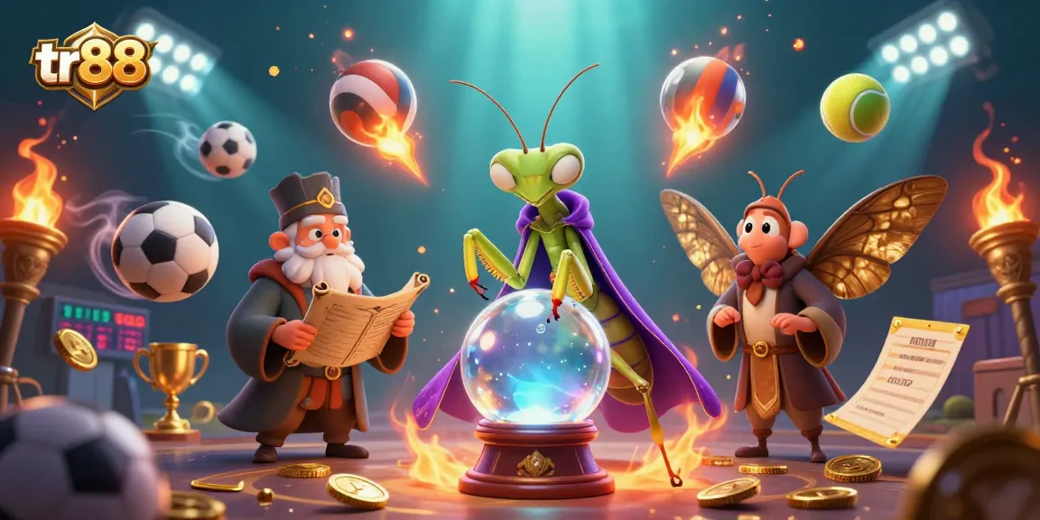 Experience exciting gameplay at TR88 with engaging characters in a lively casino scene.