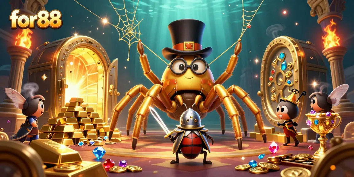 Engage with for88's thrilling experience in a vibrant casino adventure filled with treasures and gameplay excitement.