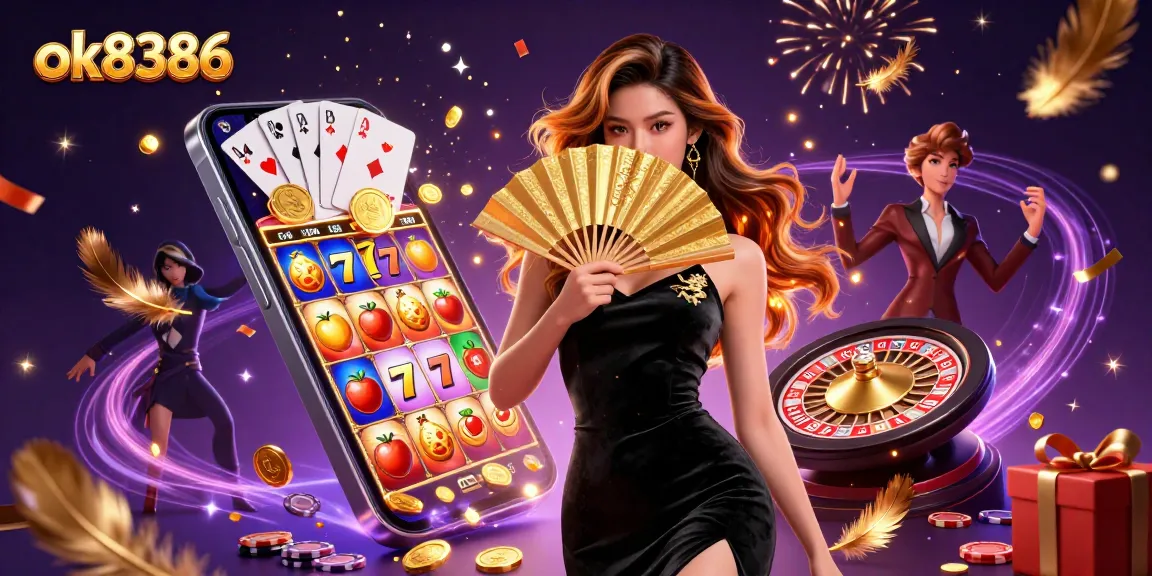 Engage with ok8386's thrilling slot games and vivid casino action featuring captivating graphics.