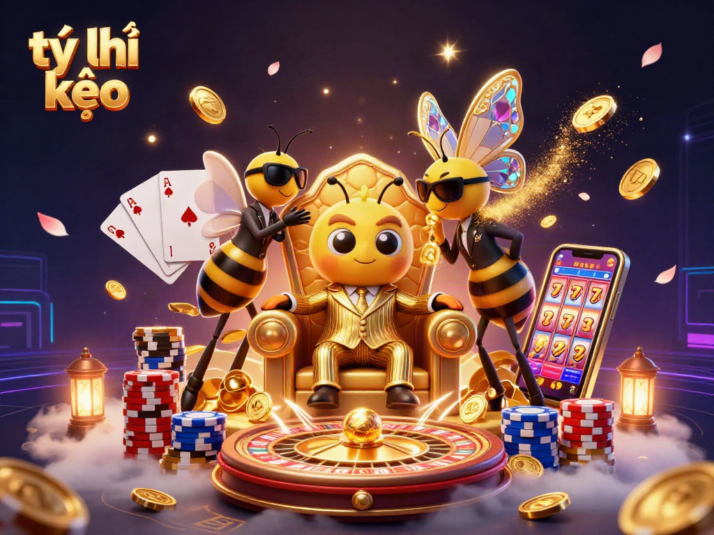 Experience tỷ lệ kèo with vibrant casino elements featuring a bumblebee mob boss in a captivating scene.