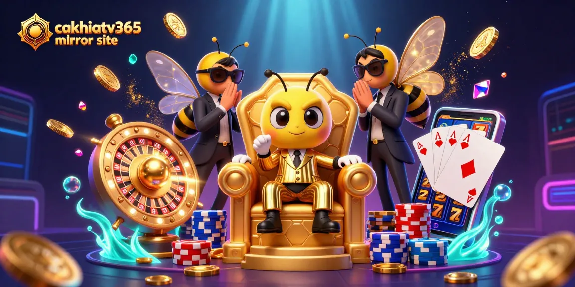 Experience the excitement of the cakhiatv365 mirror site with dynamic casino elements and immersive characters.
